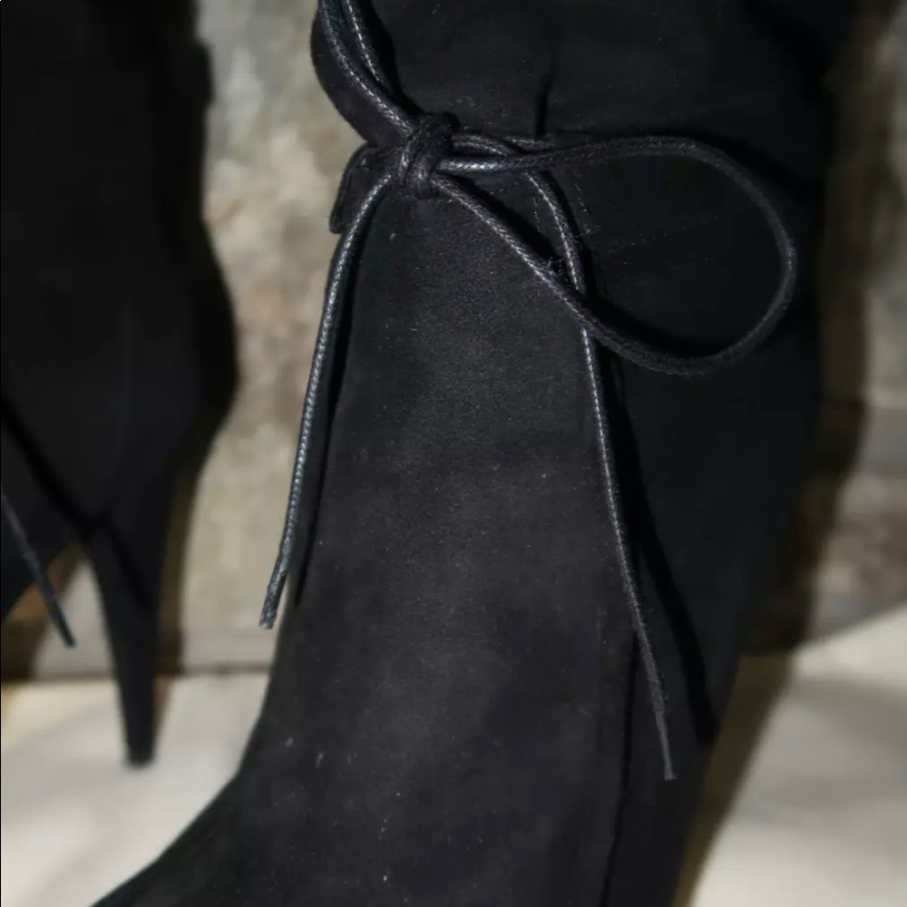 Loflier and Randall, Italian Suede ladies boots 👢size 9 - Picture 3 of 8